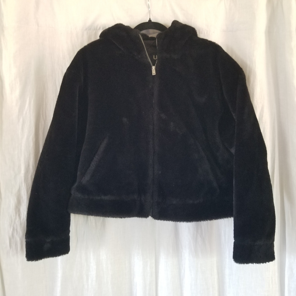 UGG Australia | Mandy Faux Fur Hoodie Bomber Jacket